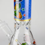10" Carton Hero Design Glass Beaker Bong