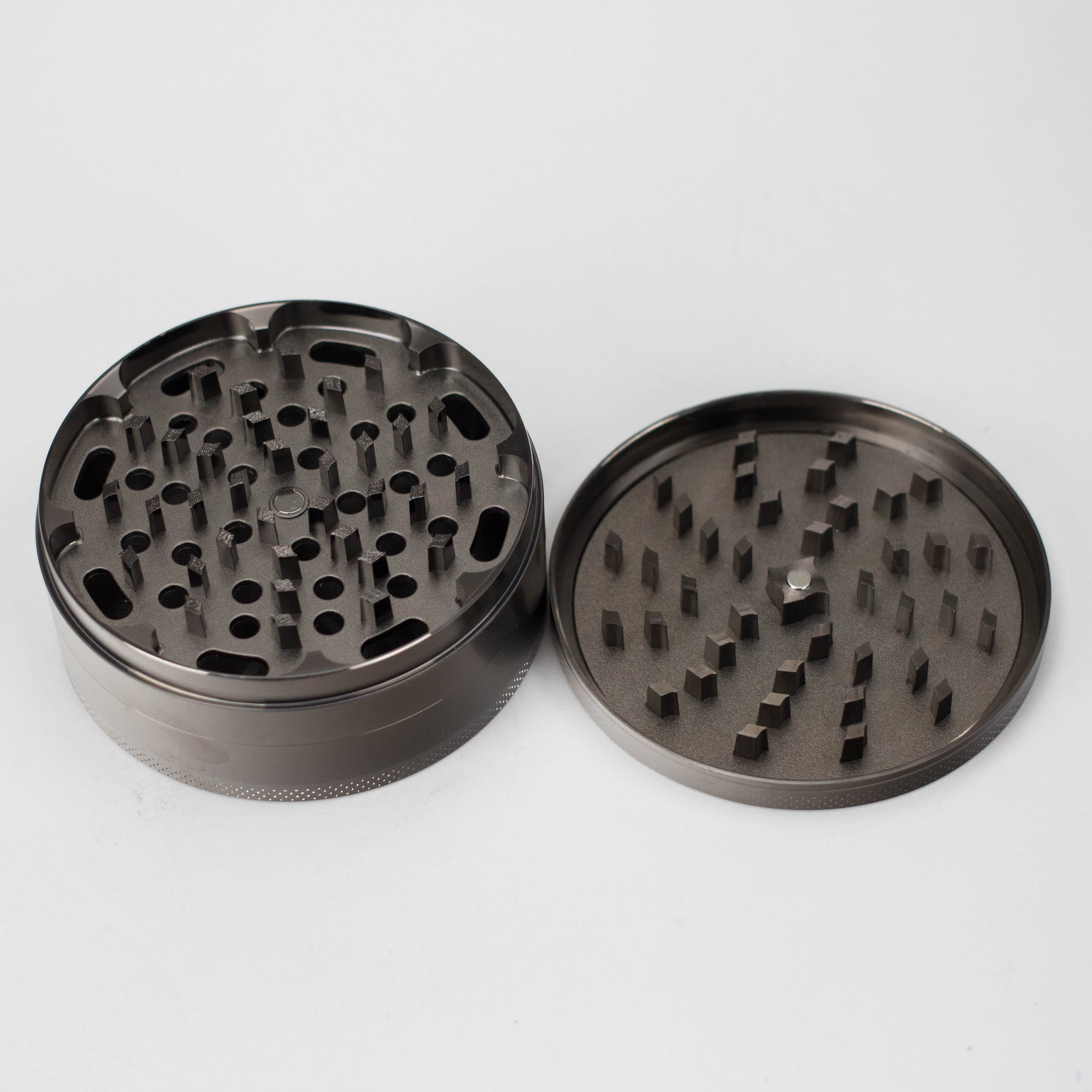 Zinc Gun Metal HIT Grinder 100mm 4pts Secondary image