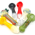Insideout Glass Pipe 4.5" - Assorted design