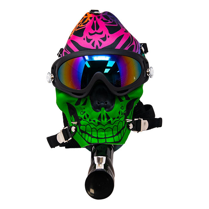 Toke While Skiing Colorful Mask Bong Main image