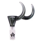 Maple Glass | Double Dizzy Horn Bowl 14mm