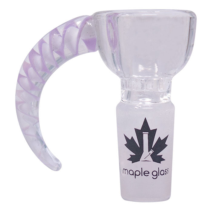 Maple Glass | Wave Horn  Bowl 14mm Secondary image