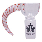 Maple Glass | Wave Horn  Bowl 14mm