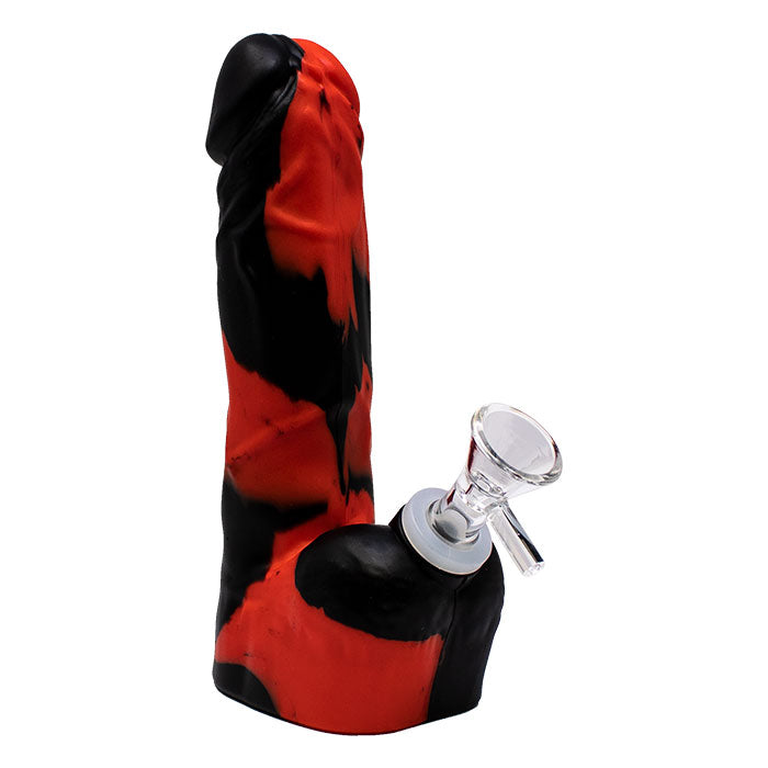 7" Penis Shaped Silicone Bong Main image