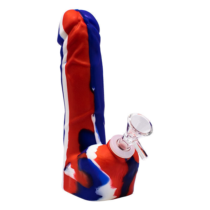 7" Penis Shaped Silicone Bong Secondary image