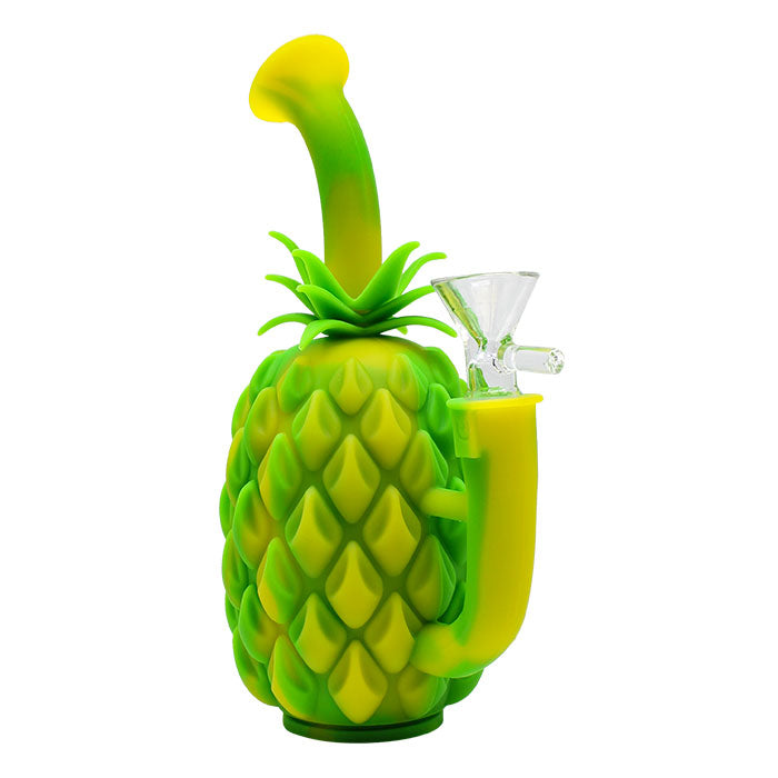 7"  Silicone Pineapple Bong Main image