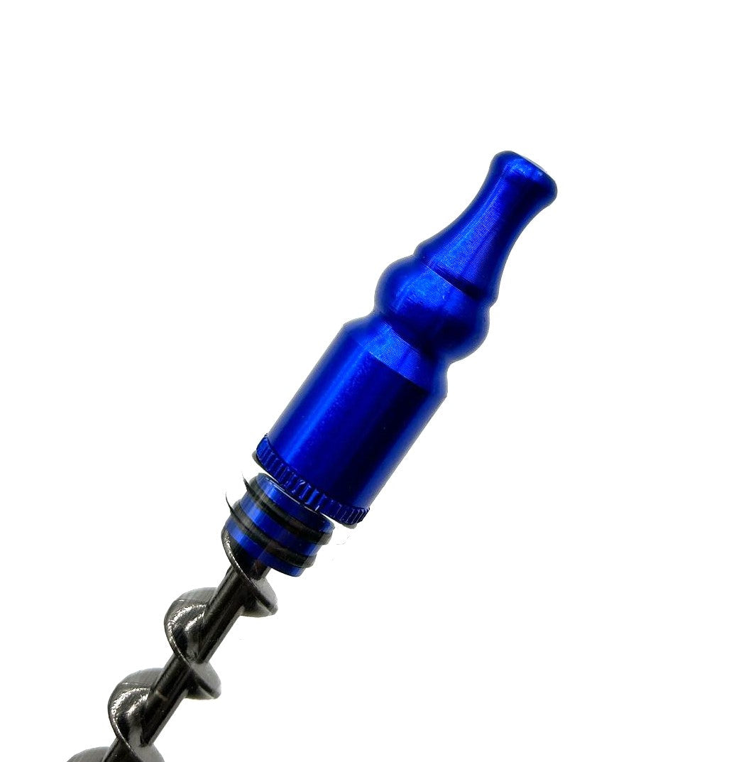 Metal Twisty Glass Blunt - Pen pipes Dab Rigs One Hitter 3 in 1 Secondary image