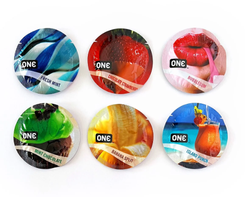 ONE | Condoms FlavorWaves - 10pk per order Main image