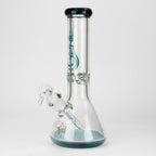 Genie | 12" Classic Beaker Bong – 9 mm Thick Clear Glass ( F7-001 )