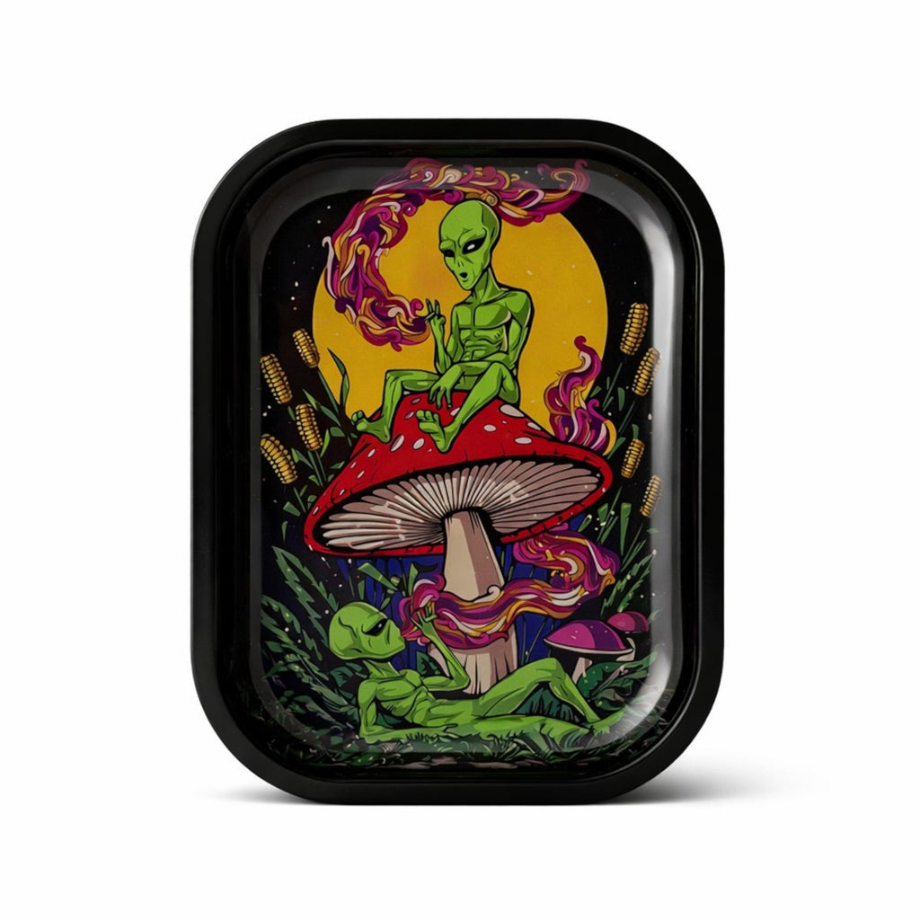 Alien Mushroom Bundle Set w/ LED Ashtray