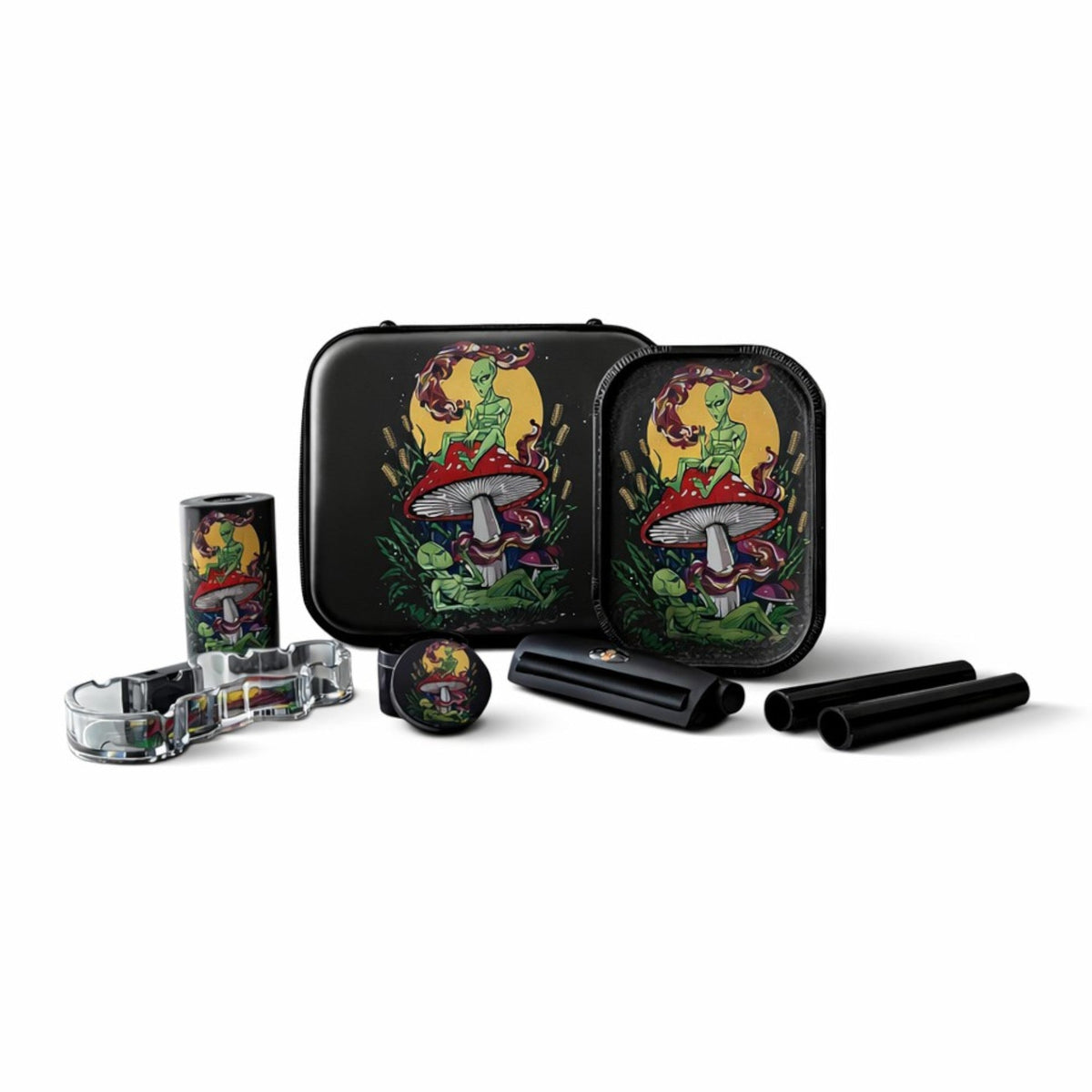 Alien Mushroom Bundle Set w/ LED Ashtray Main image