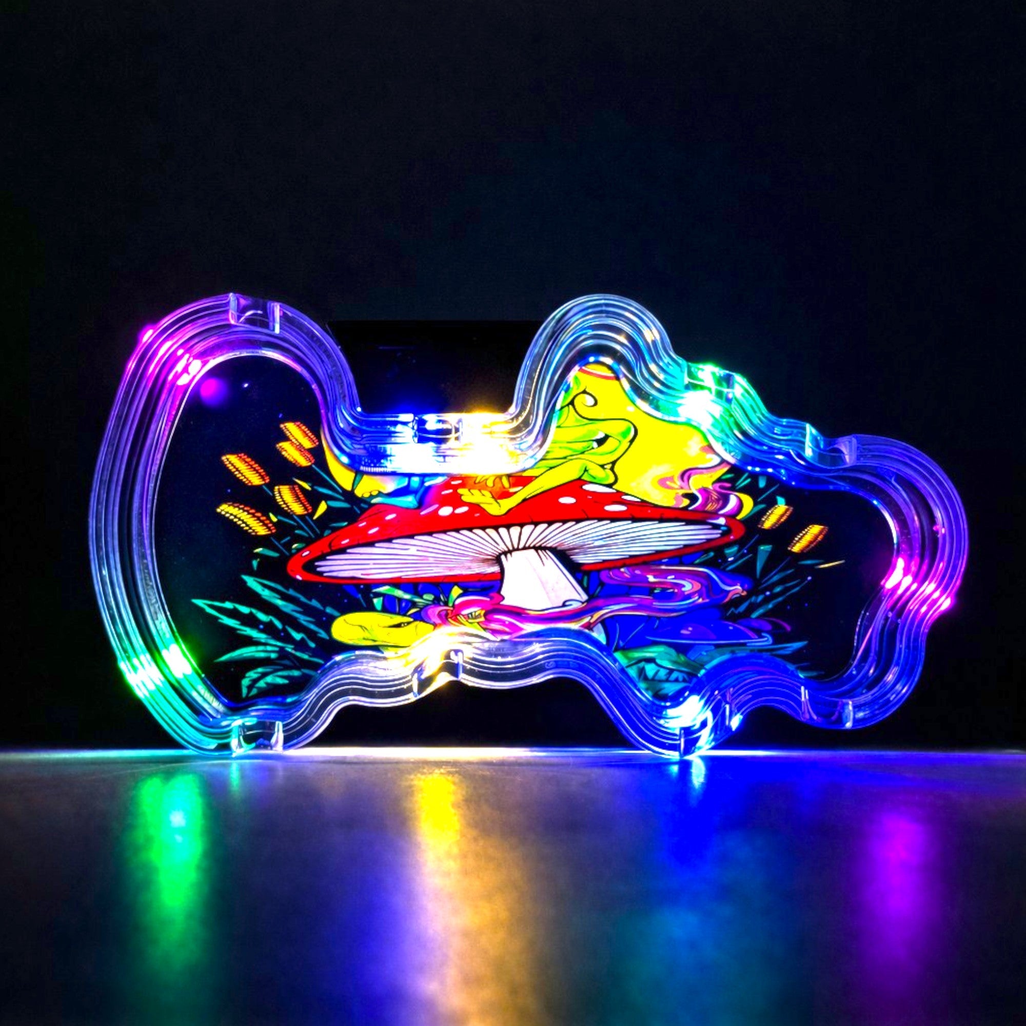 Alien Mushroom Bundle Set w/ LED Ashtray Secondary image