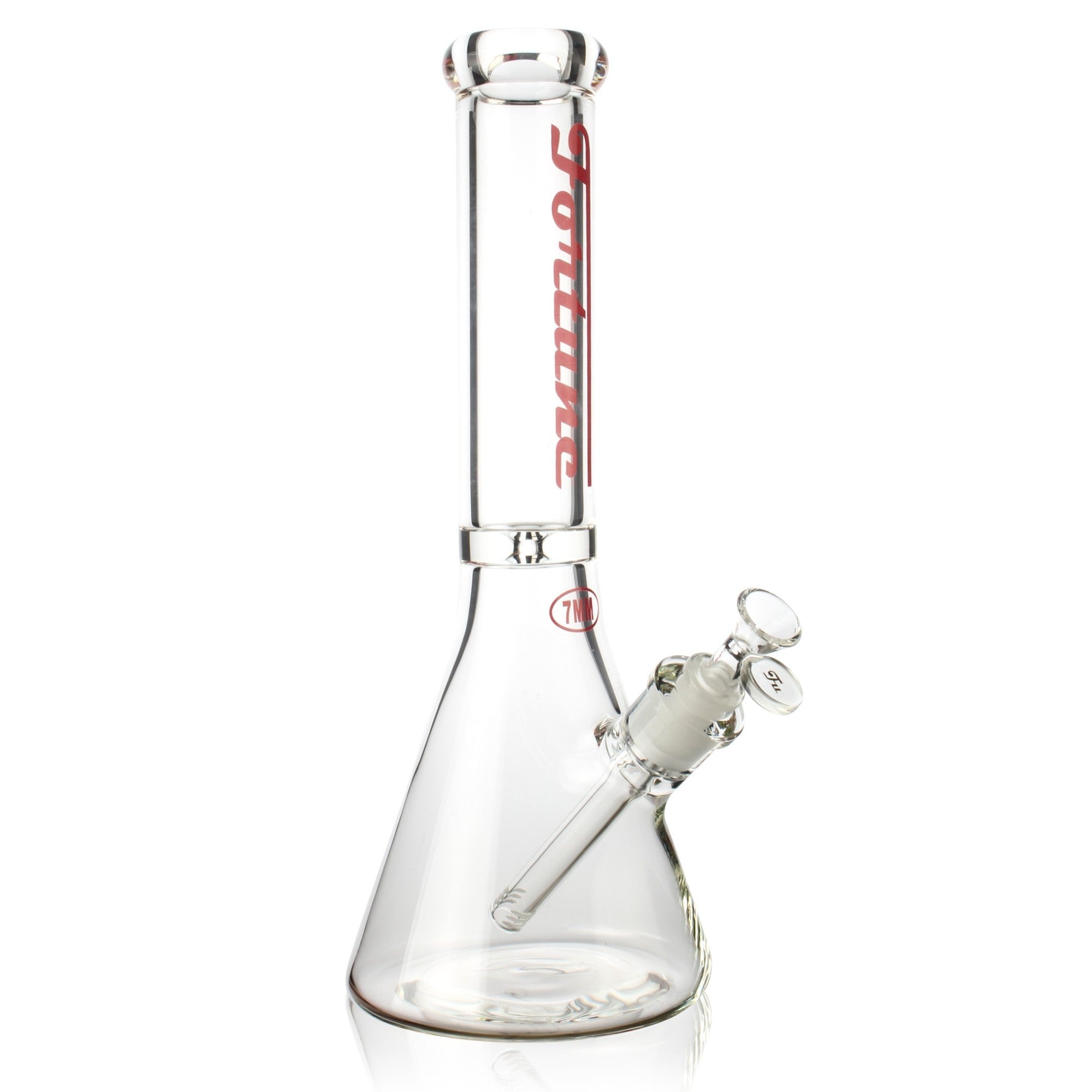 Fortune | 14" Beaker 7mm Glass Bong Disk Catcher Secondary image