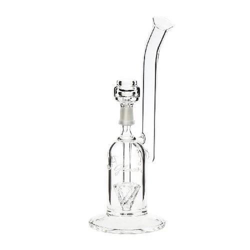 Pure Glass | 6.5" Arrow Perc Bubbler 10mm Clear Main image