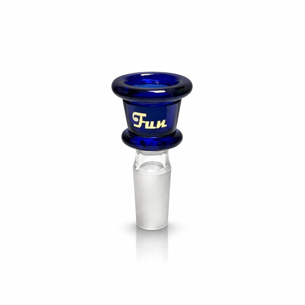 Fortune | Gold Logo 14mm Heavy Duty Glass Bowl Piece