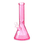 12.5” Diamond Beaker Bong – 7mm Thick Glass w/ Gift Box
