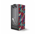 12.5” Diamond Beaker Bong – 7mm Thick Glass w/ Gift Box