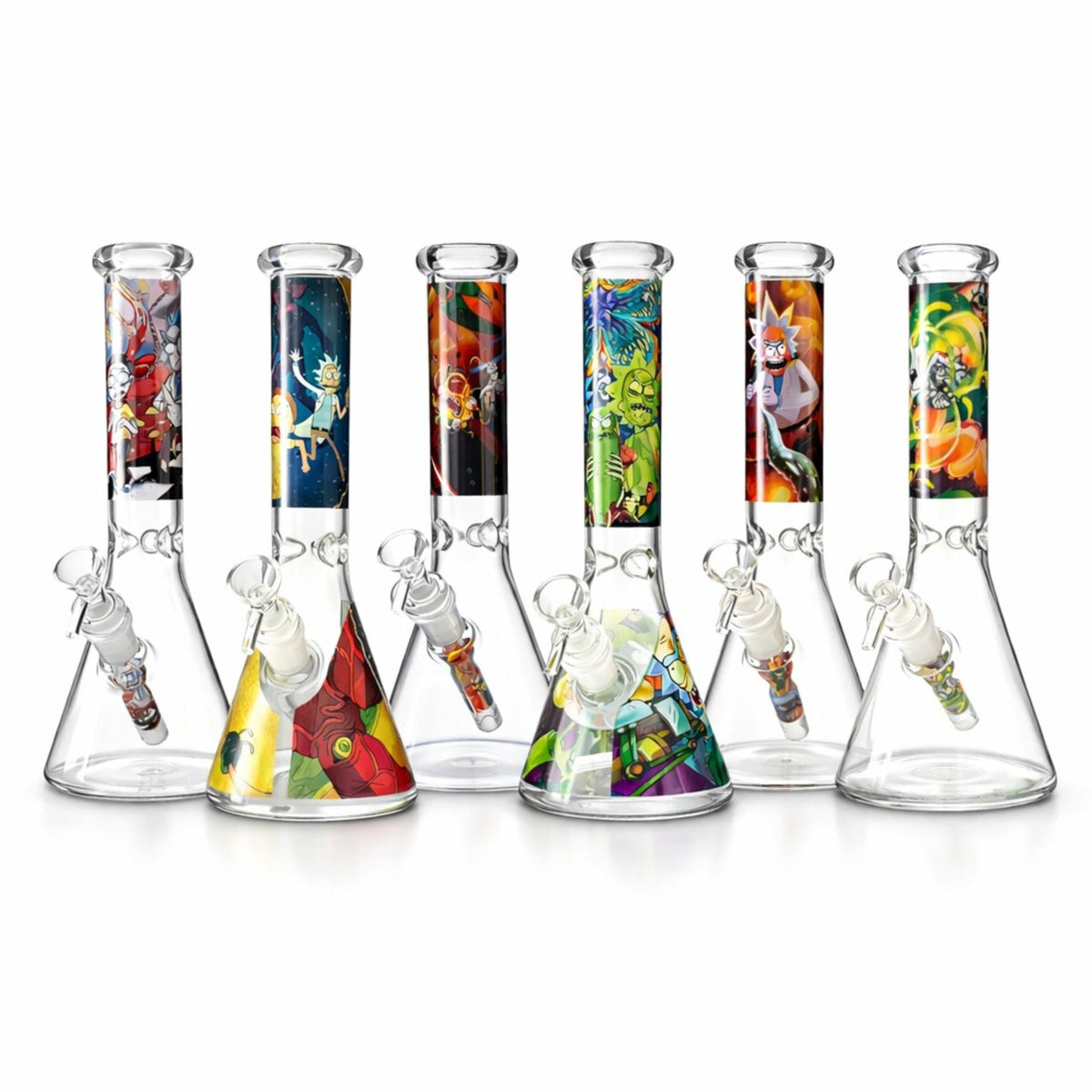 Portal Series 10” Graphic Beaker Bong Main image