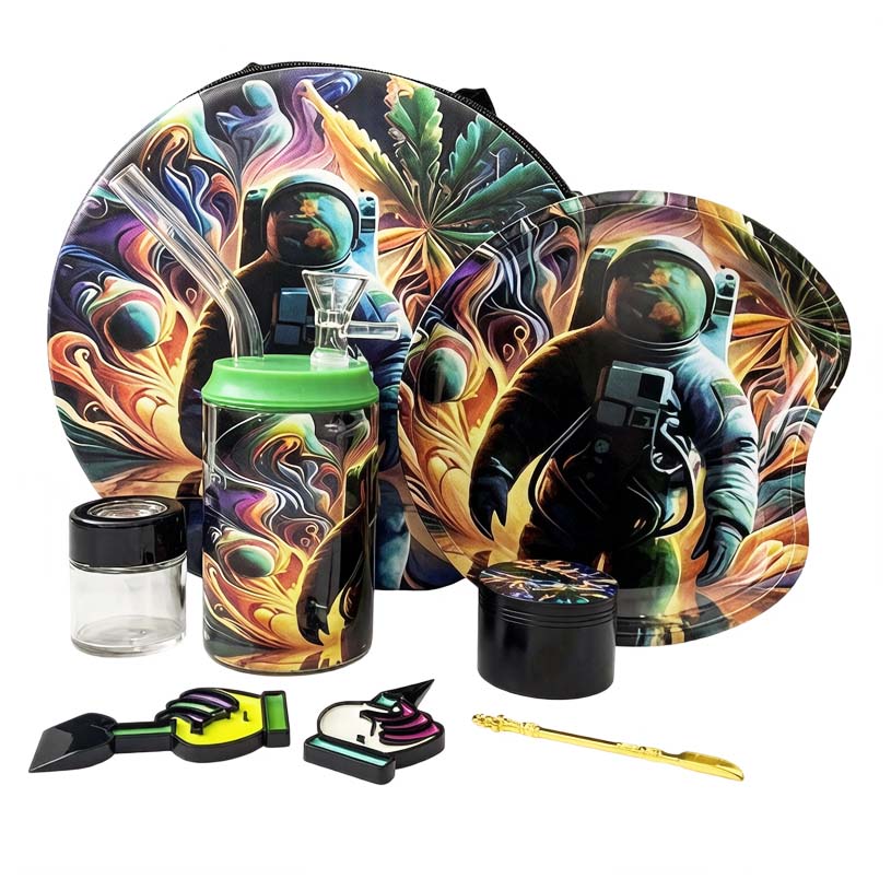 Cosmic Drift All-In-One Travel Glass Set Main image