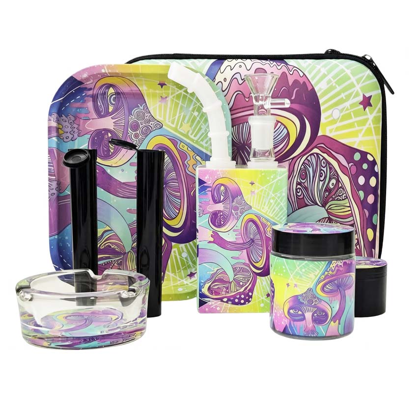 Juicy Box Reggae Smoking Set- Mushroom Main image