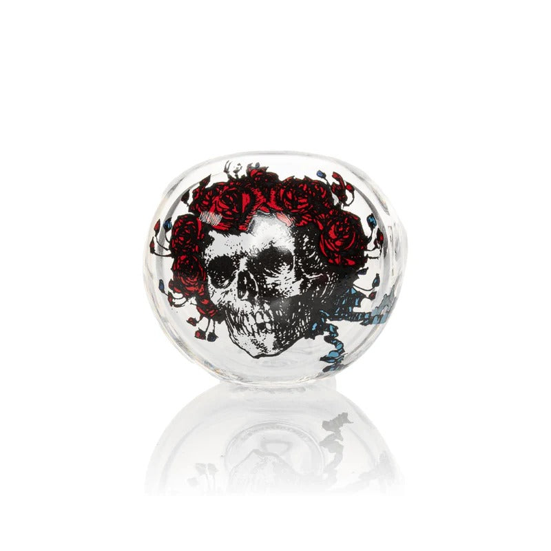 Grateful Dead x GEAR Premium® | 4.5" Bertha Spoon Hand Pipe In Collectible Tin Secondary image