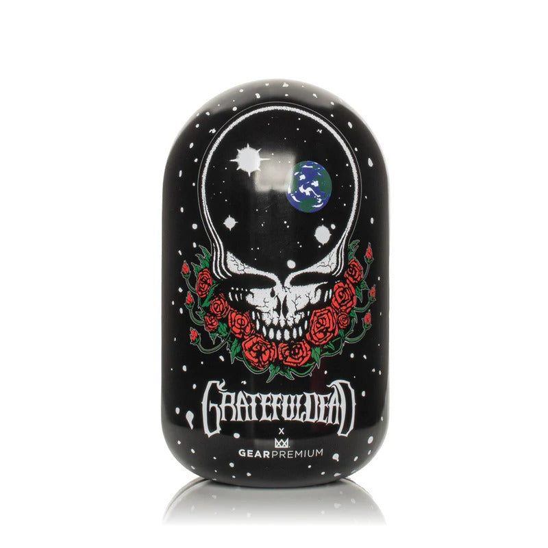 Grateful Dead x GEAR Premium® | 5.5" Space Your Face Sherlock Hand Pipe In Collectible Tin Main image