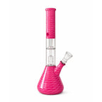 12” Dual Chamber Showerhead Perc Beaker Bong – Assorted Colors