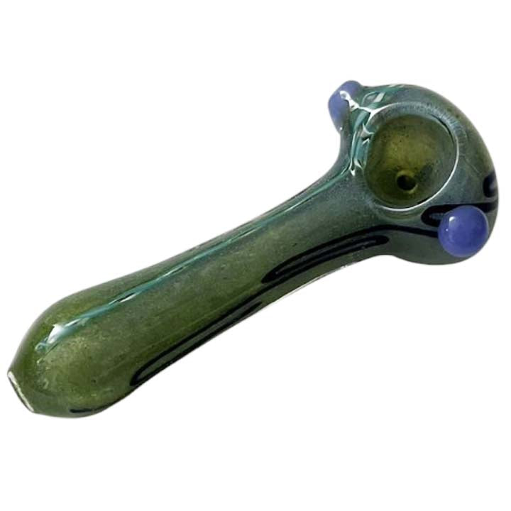 4-1/2 Multi-Color Spoon Glass Pipe-2CT Secondary image