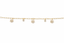 The Kush Girls | 18K GOLD CHARMED BRACELET