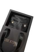 The Kush Girls | SILVER CANNABIS CHARMED BRACELET