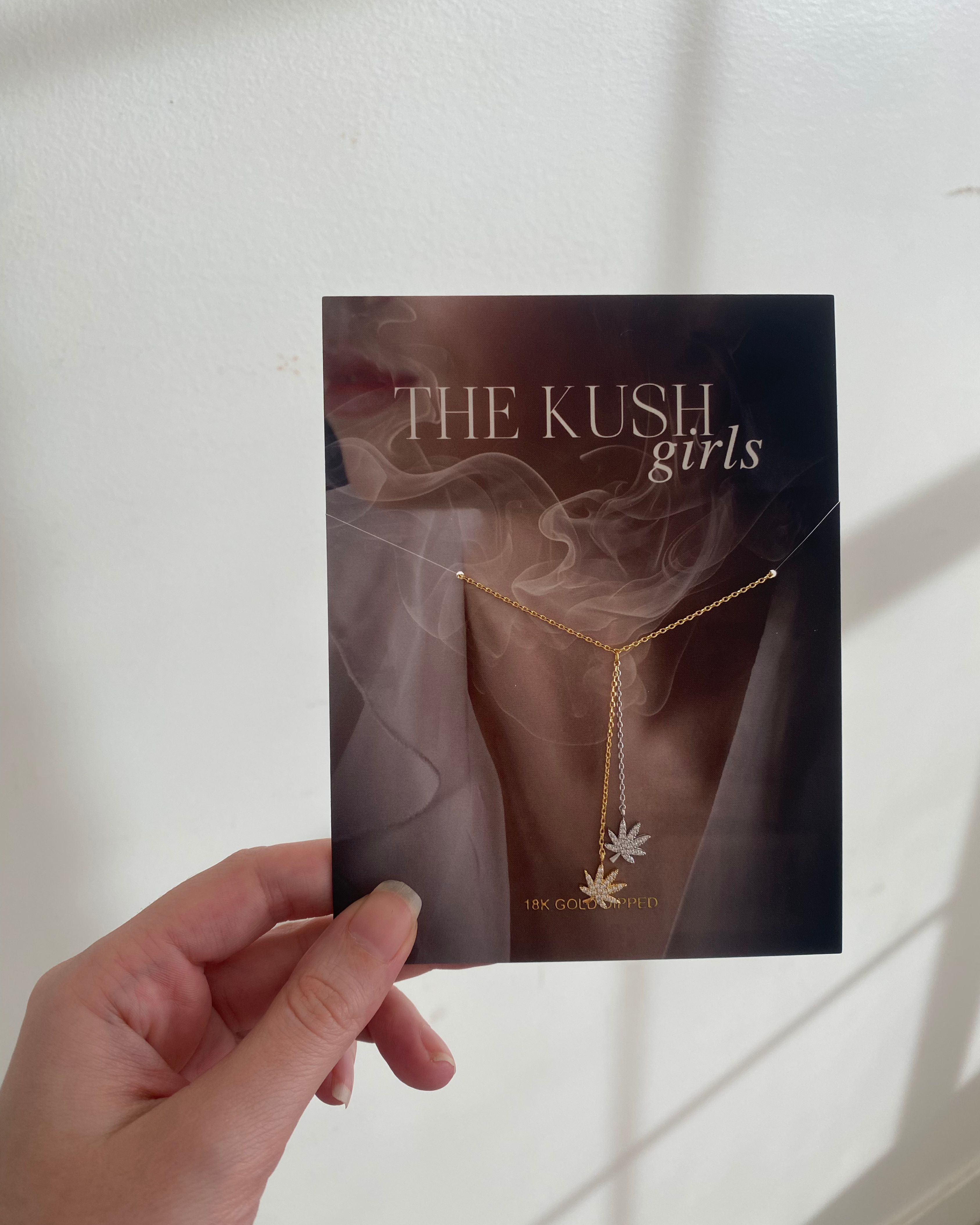 The Kush Girls | DROP DEAD CANNABIS NECKLACE Secondary image