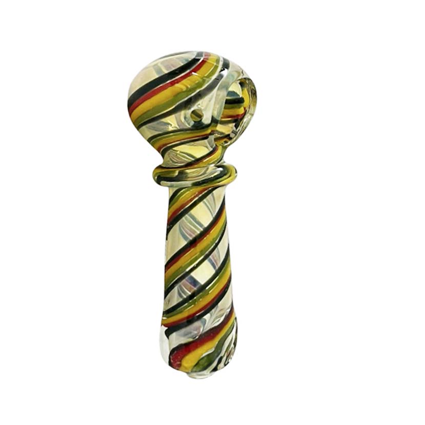 4-1/2" Candy Glass Wand Design Pipe -2ct Secondary image