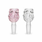 14mm Troll Face Glass Bowl Piece