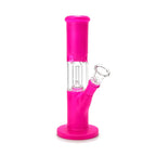 8" Frosted Percolator Tube Water Pipe