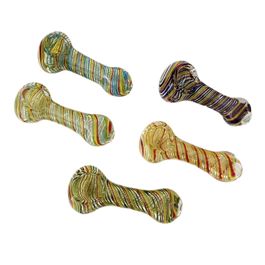 3-1/2" PrismFlow Heavy Glass Pipe-Assorted-2CT Main image