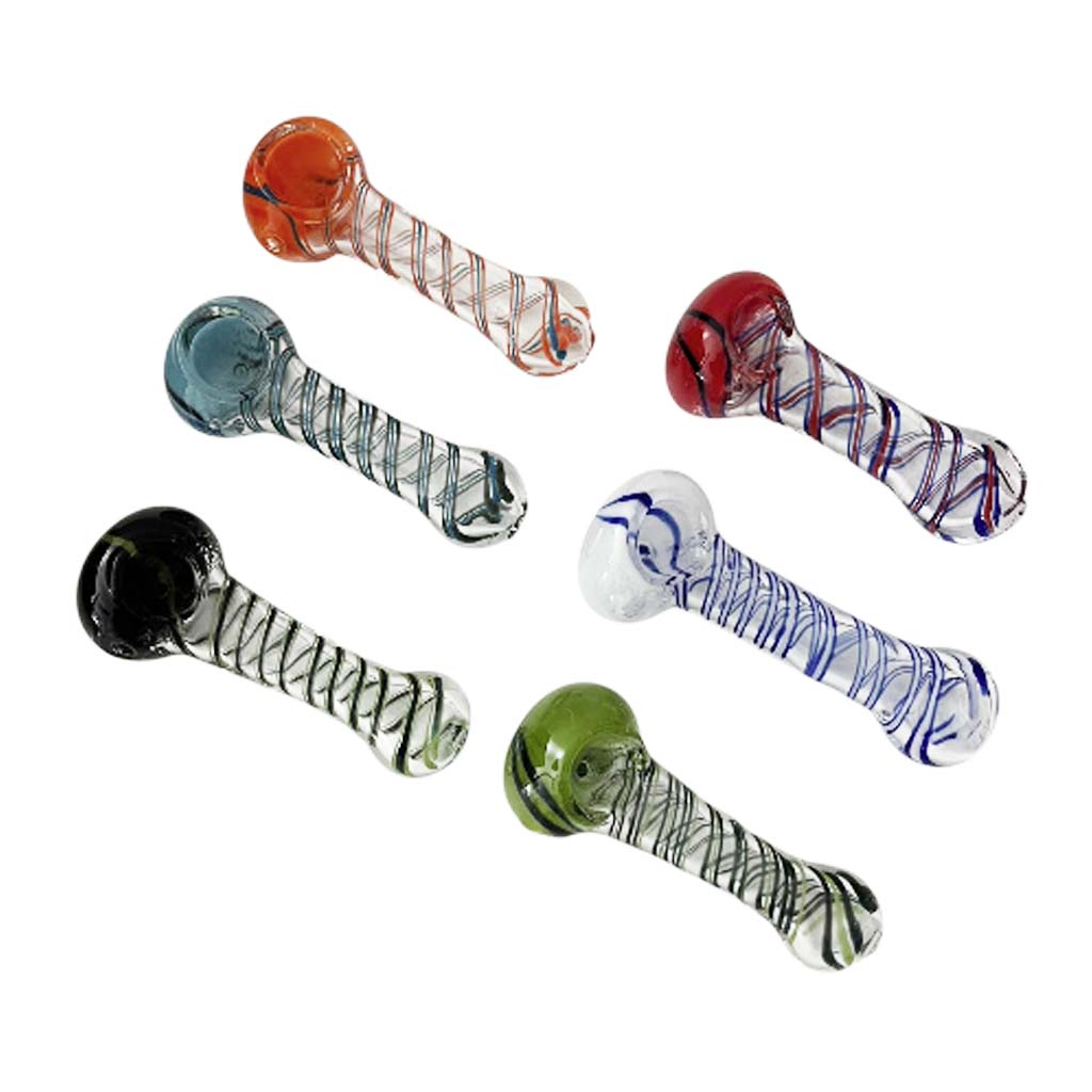 4-1/2" CoreLine Spoon Glass Pipe-Assorted-2CT Main image