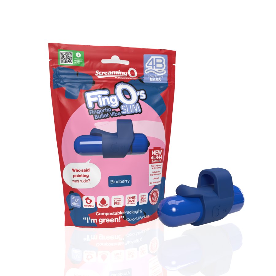Screaming O - 4B FingO Slim - Blueberry Main image