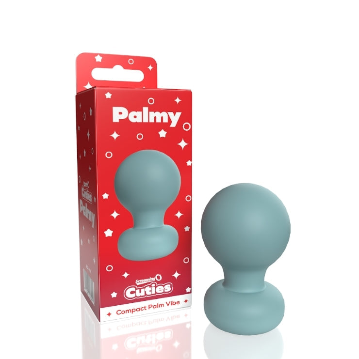 Screaming O - Cuties Palmy Palm Vibrator - Powder Blue Main image