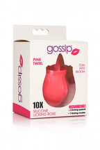 Gossip Pink Twirl 10X Silicone Licking Rose