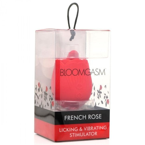 Bloomgasm French Rose Licking & Vibrating Stimulator Main image