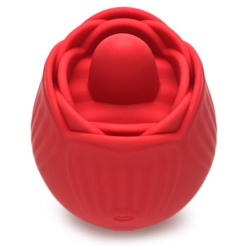 Bloomgasm French Rose Licking & Vibrating Stimulator
