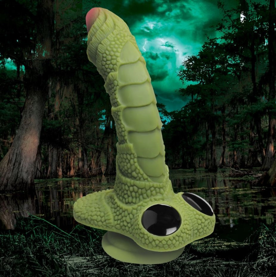 Creature Cocks - Swamp Monster Green Scaly Secondary image