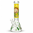 14" 7mm Interdimensional Glow Beaker Bong