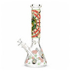 14" 7mm Interdimensional Glow Beaker Bong