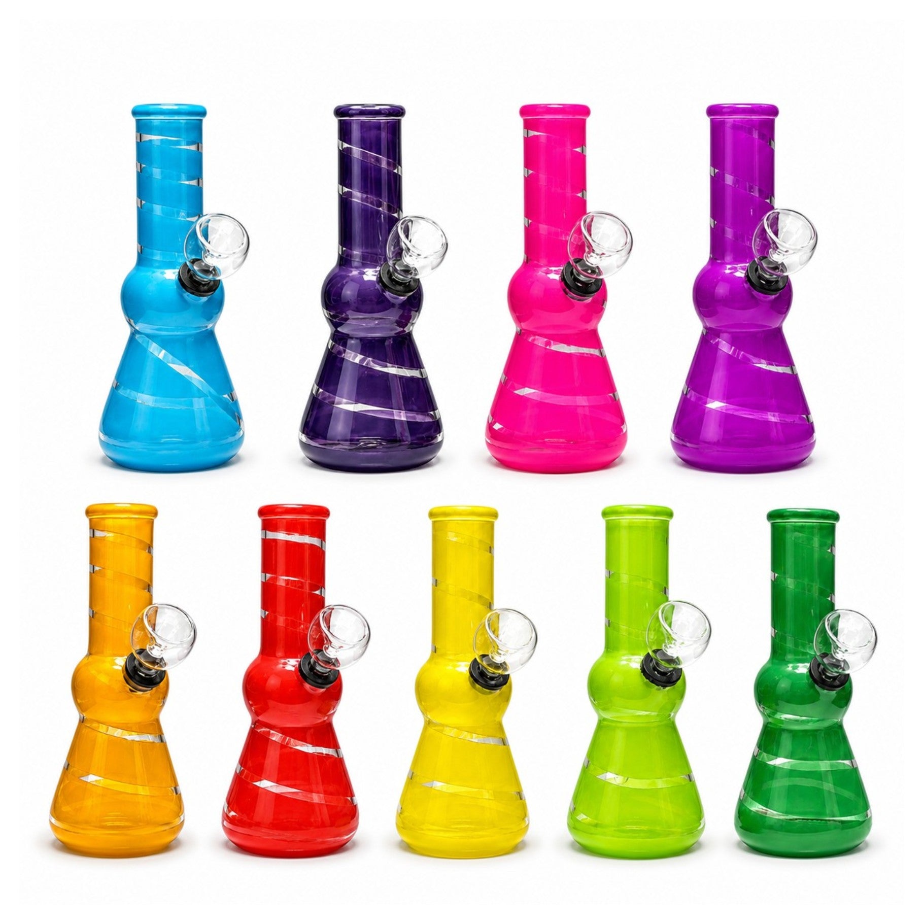 6" Candy Swirl Mini Water Pipe Main image