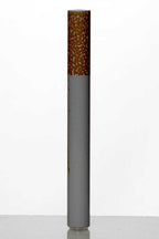 Metal one hitter pipe