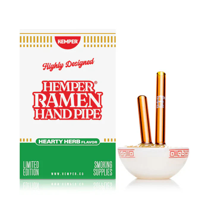 Hemper | 3.25" Ramen Glass Hand Pipe – Limited Edition [PP5926] Secondary image