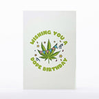 Intricate Greetings | Cannabis Leaf 3D pop-up Cards-Birthday