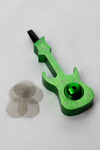 Guitar shape Metal Pipe with metal screen box
