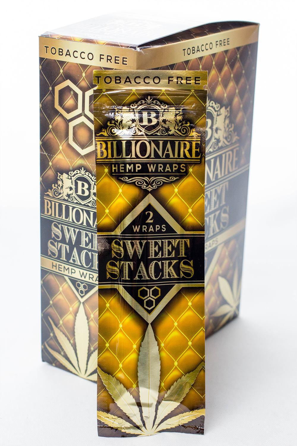 Billionaire Hemp Wraps display